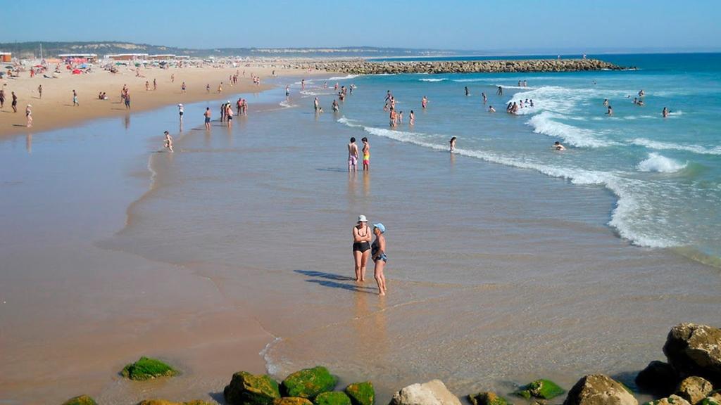 Apartment Qiu Costa da Caparica Bagian luar foto